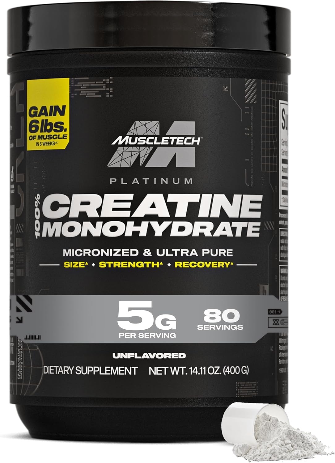 MuscleTech Platinum Creatine container